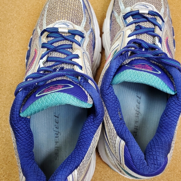 *SAUCONY GUIDE 8 S10256-1 WOMENS SIZE 11M SILVER - Picture 7 of 9